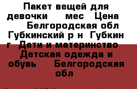 Пакет вещей для девочки 2-4 мес › Цена ­ 250 - Белгородская обл., Губкинский р-н, Губкин г. Дети и материнство » Детская одежда и обувь   . Белгородская обл.